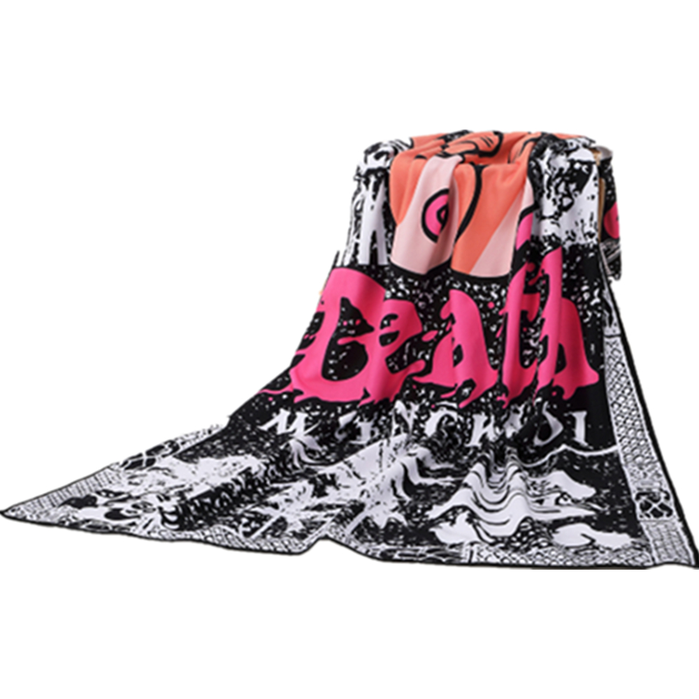 Full Sublimation Water Absorbent Beach Towels 3