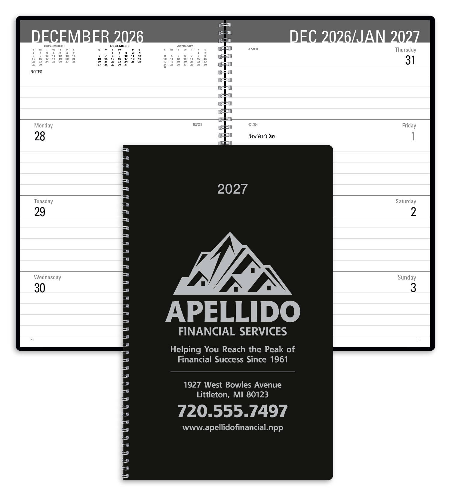 Triumph® Calendars Classic Weekly Desk Planner 70