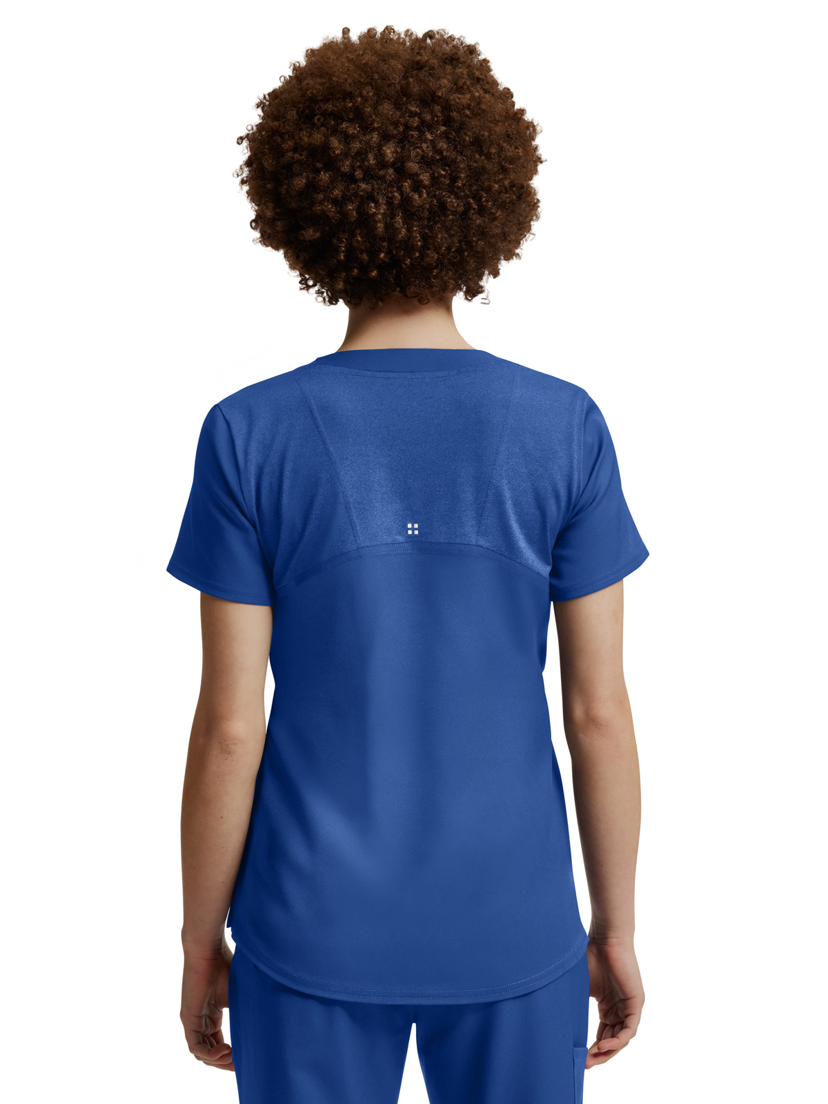 White Cross - VIBE - Women's Three-Pocket Curved V-Neckline Top 25