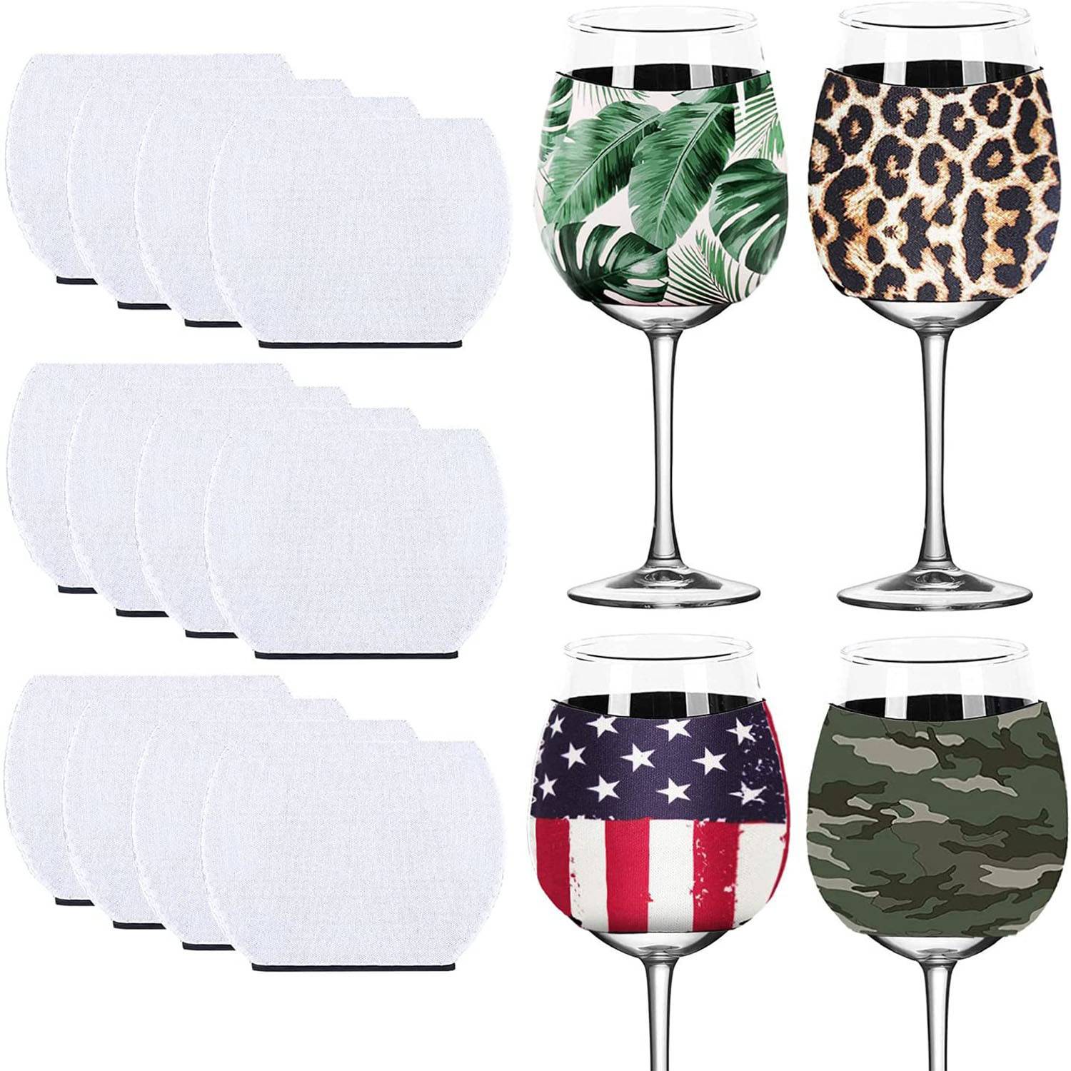 Rubber Wine glass sleeve cup holder 3