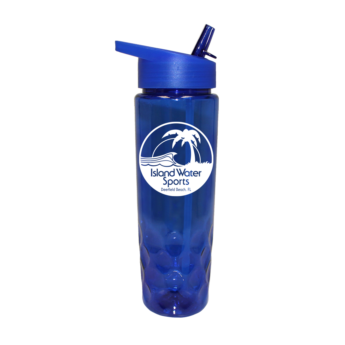 RECYCLED PET - 24 oz. Bottle with Straw Cap 13