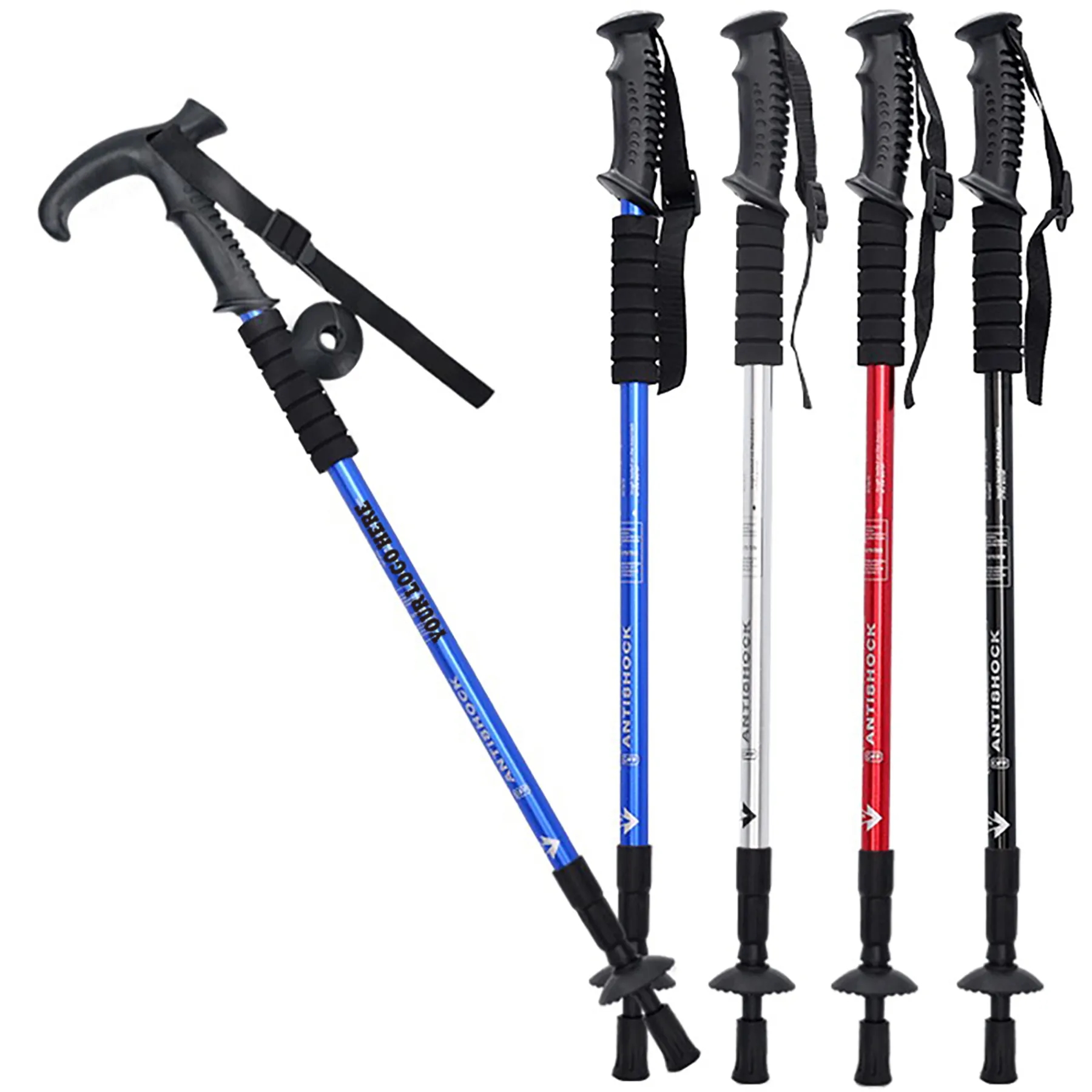 Foldable Aluminium Alloy Climbing Stick 1