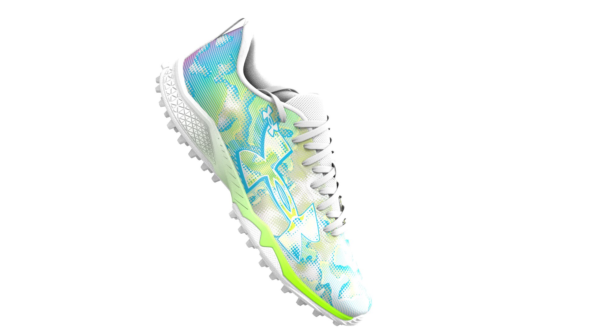 UA Blur Pro Lax Turf Unisex Lacrosse Shoes 3