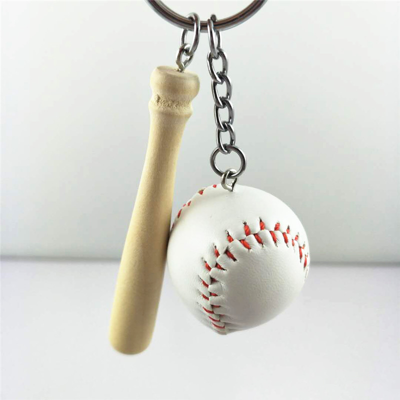 2 in 1 Baseball Bat and Baseball Keychain 6