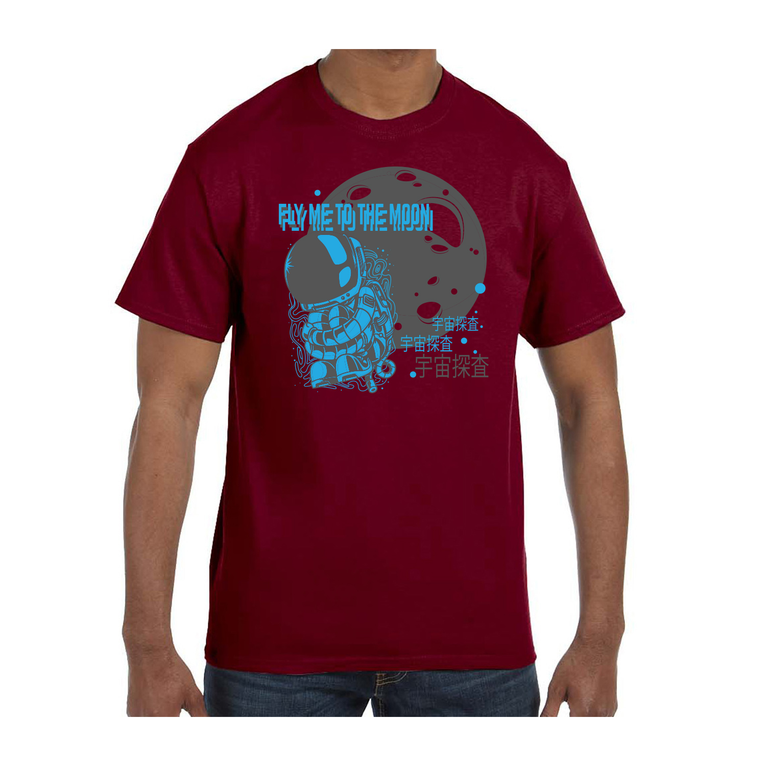 Gildan™ 5.3 oz Cotton Pre-Shrunk T-Shirt (2 Color Imprint) 67