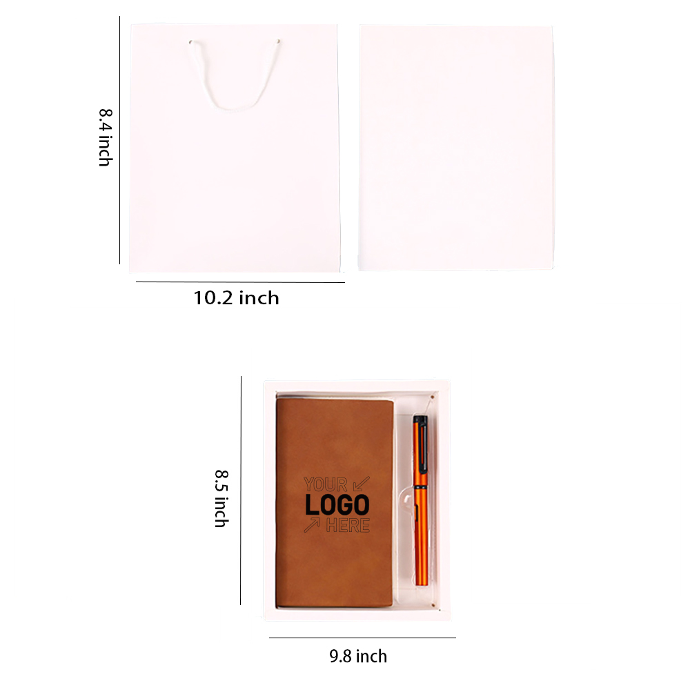 Customized creative office notebook with gift box 5