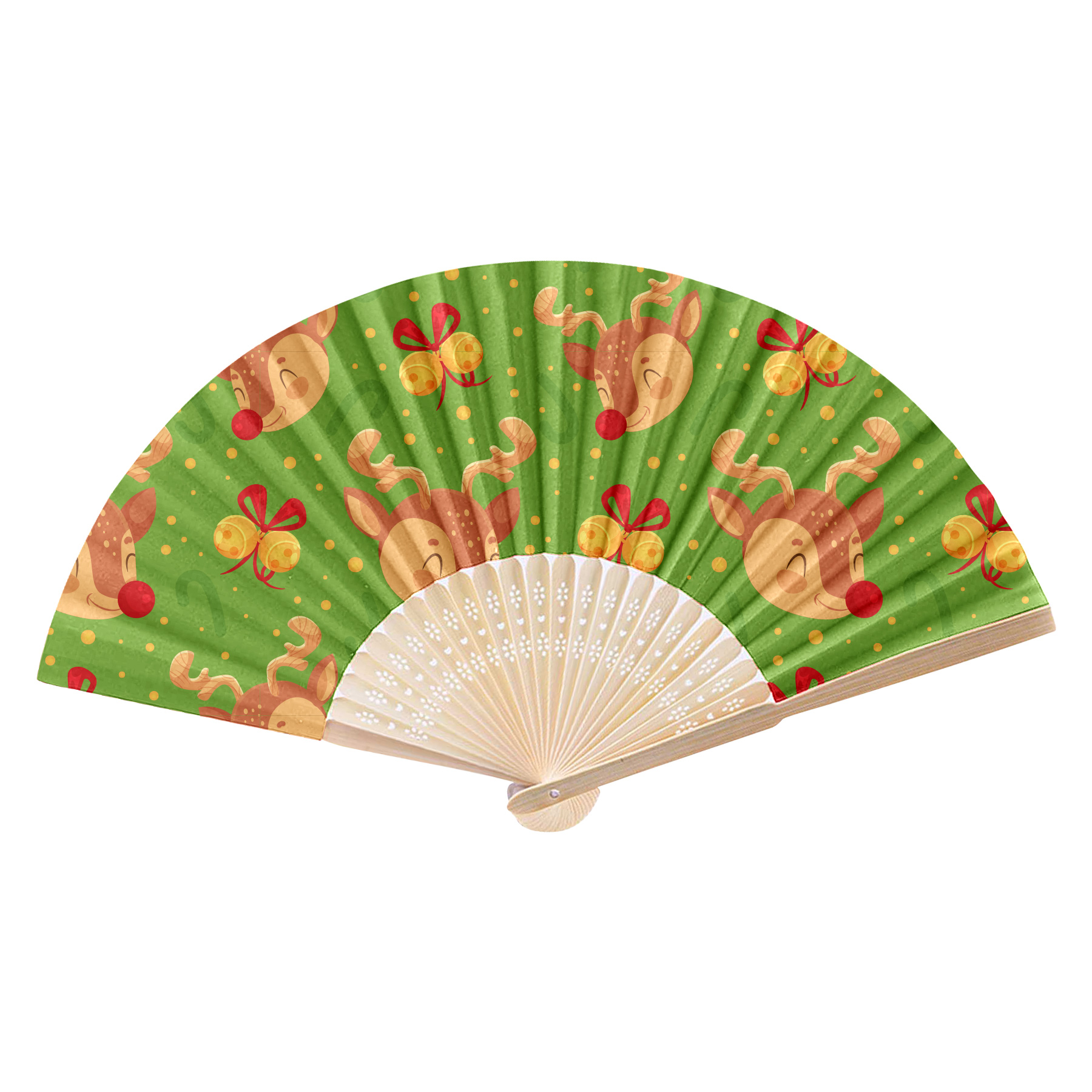 Foldable Bamboo Paper Fan 9