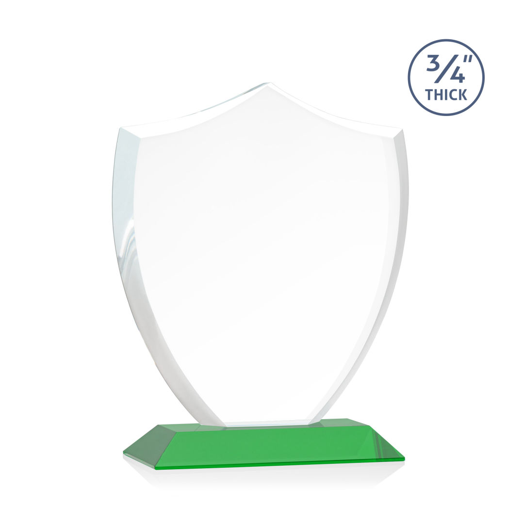 Scudo Shield VividPrint™ Award - Green 17