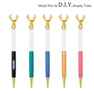 Empty Tube Floating DIY Pen With Deer Head 8