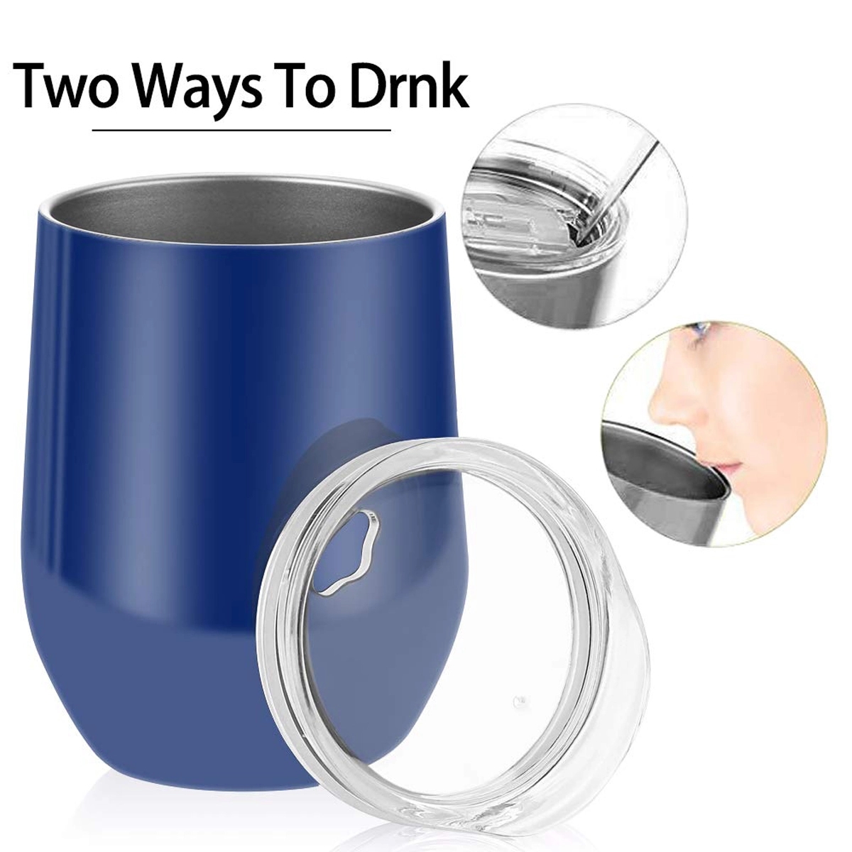 Stainless Steel Mug Cup with Lid 4