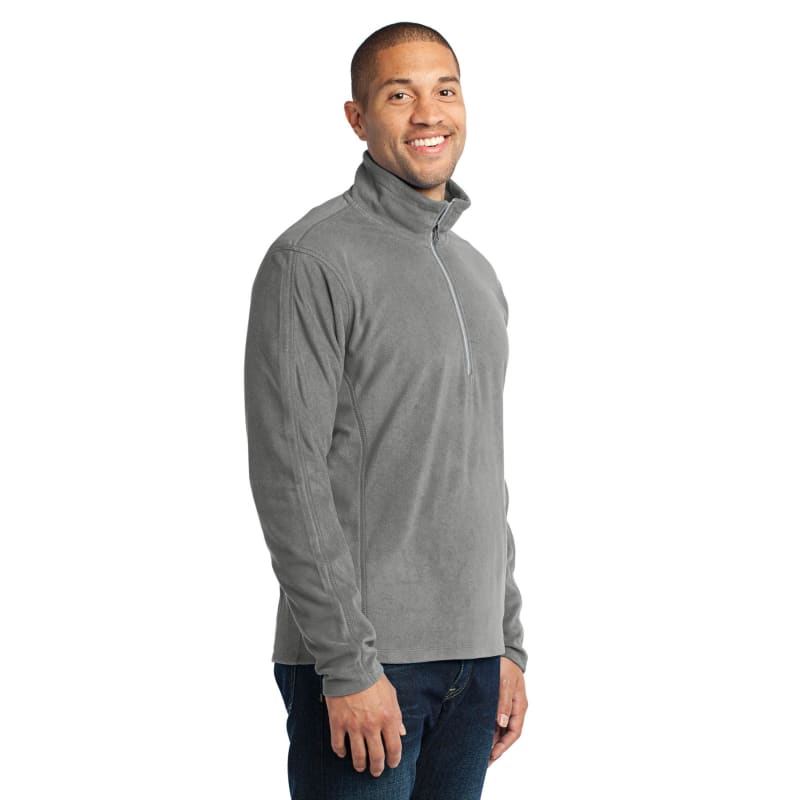 Port Authority Microfleece 1/2-Zip Pullover., custom hoodie or sweatshirt with logo imprint 4