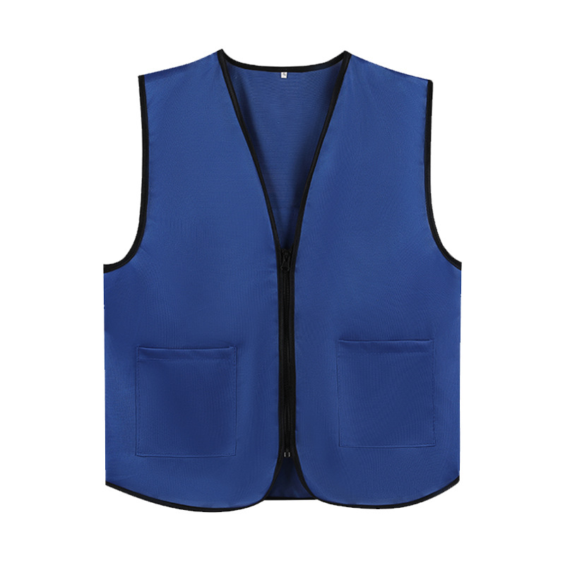 Polyester 2 Pockets Volunteer Vest 3