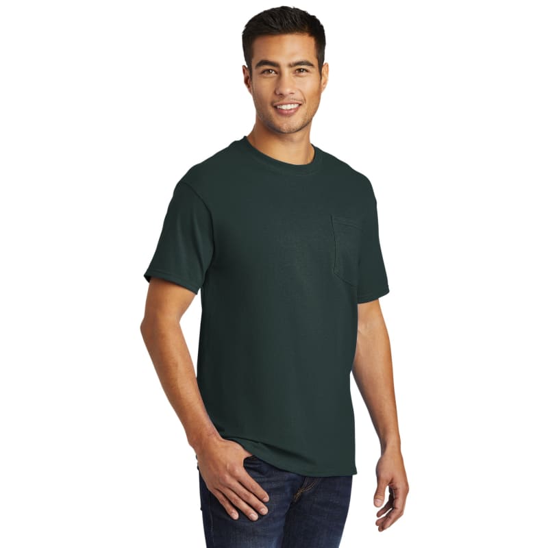 Port & Company - Tall Essential Pocket Tee. 81