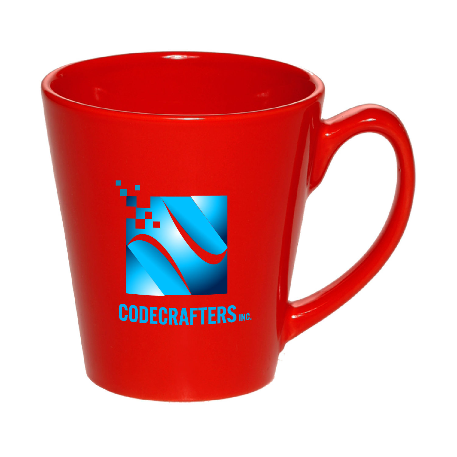 12 oz. Ceramic Lotta Latte Mug (Full Color Imprint) 9