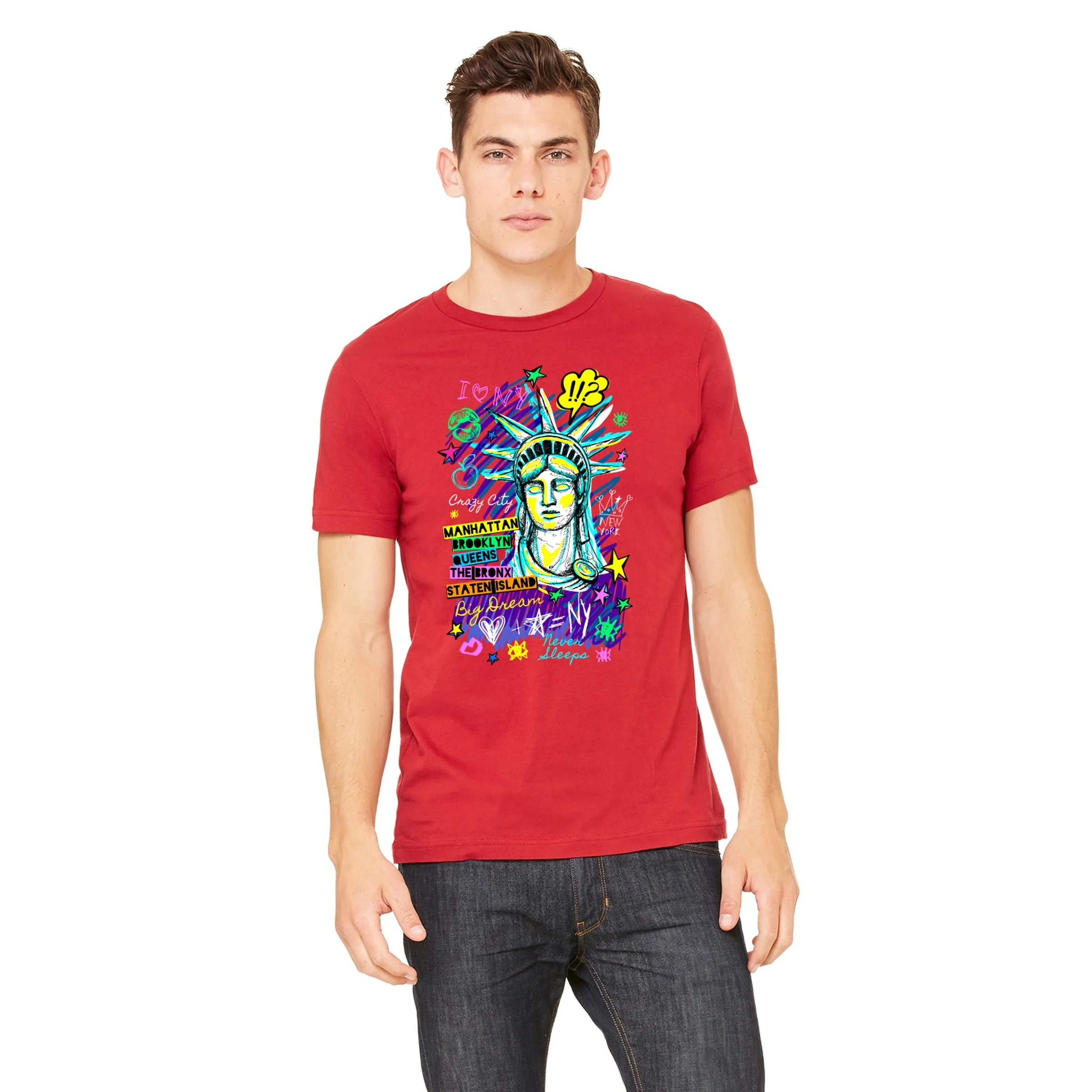 Bella + Canvas Unisex Jersey Short-Sleeve T-Shirt 108