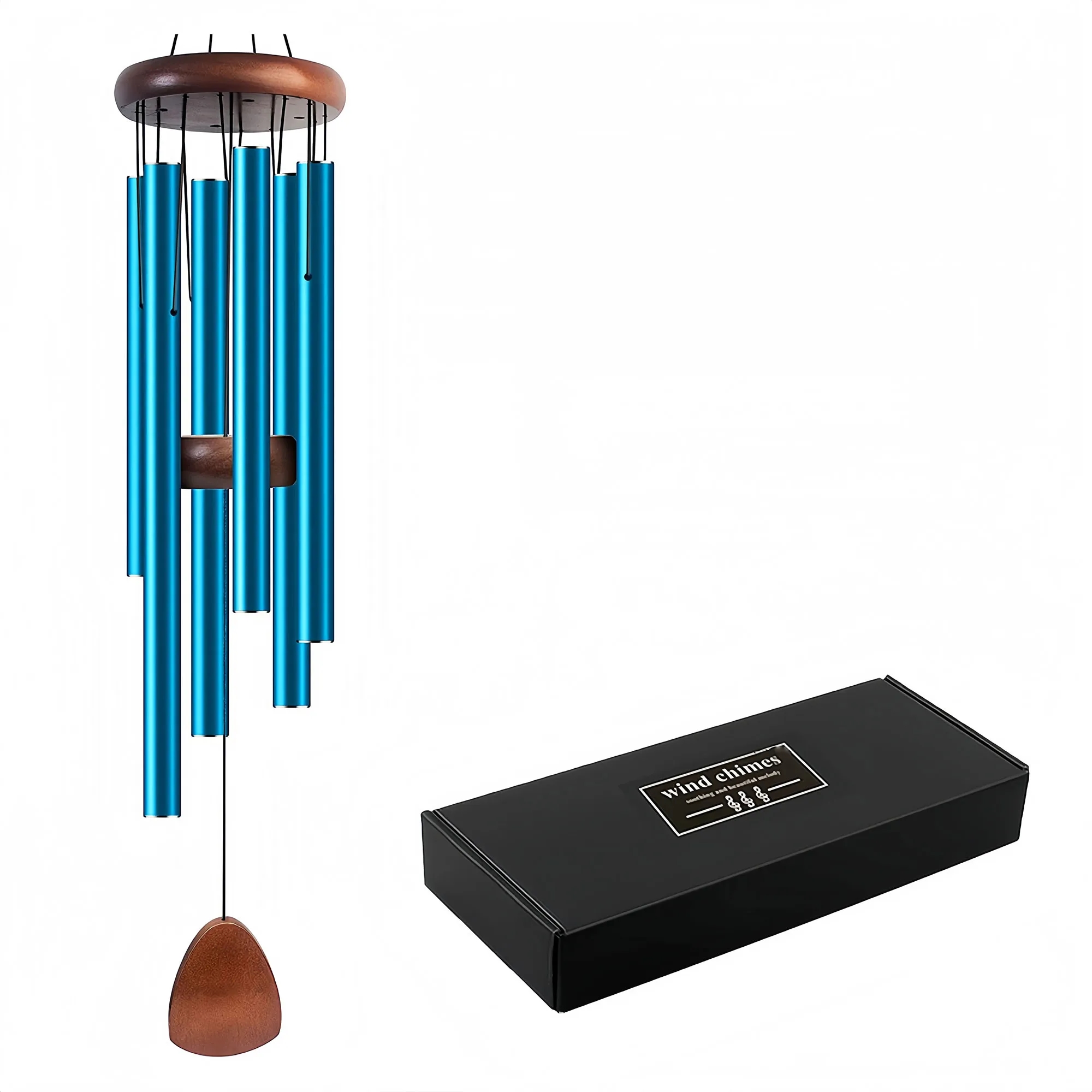Premium Musical Memorial Wind Chime Aluminum Tube Gift 6