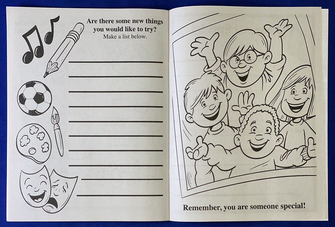 COLORING BOOK - We Are All Special Coloring & Activity Book 4