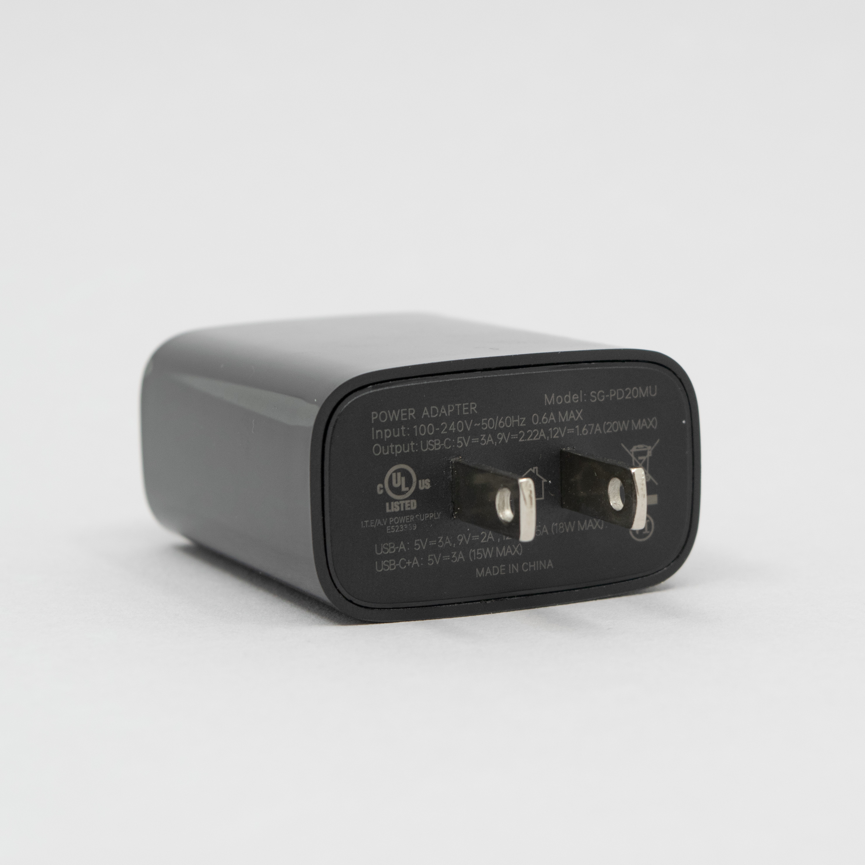 USB-C Wall Charger with USB-A Port 4