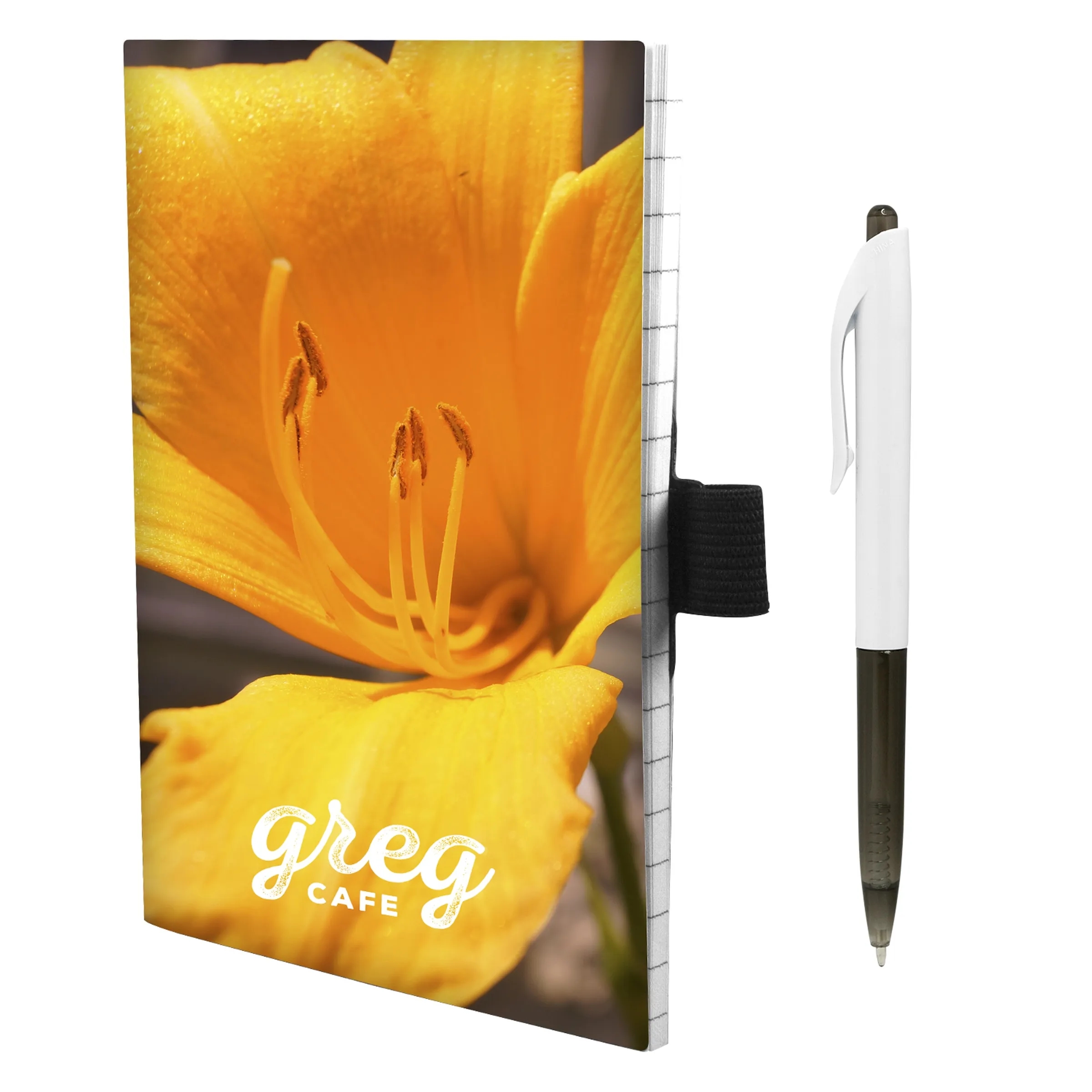 4" x 6" Perfect Paper Cover Notebook with Pen 10