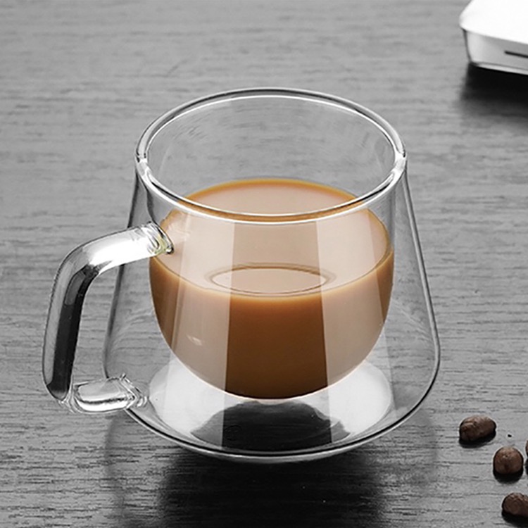 Diamond Glass Coffee Cup 3