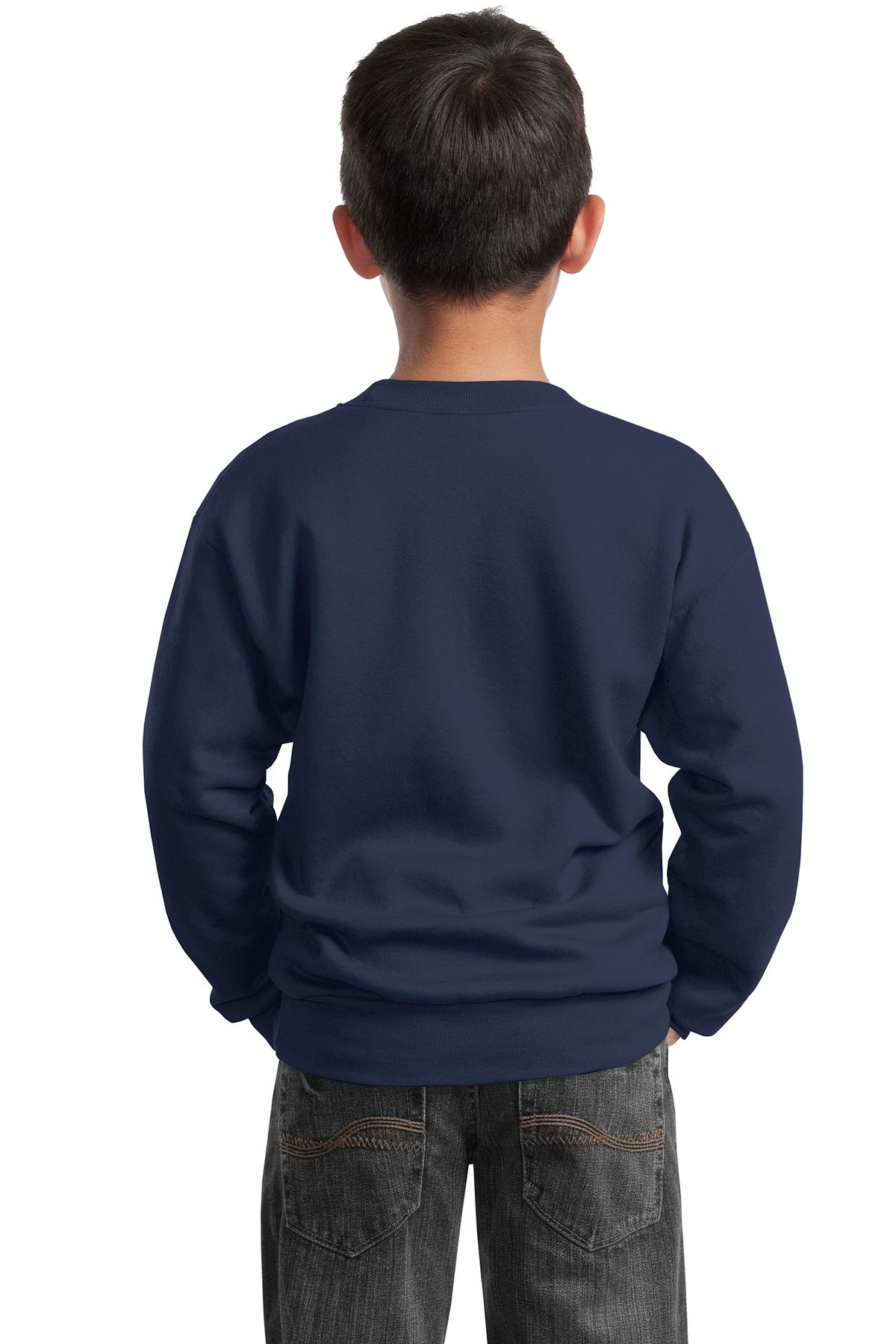 Port & Company® Youth Core Fleece Crewneck Sweatshirt 30