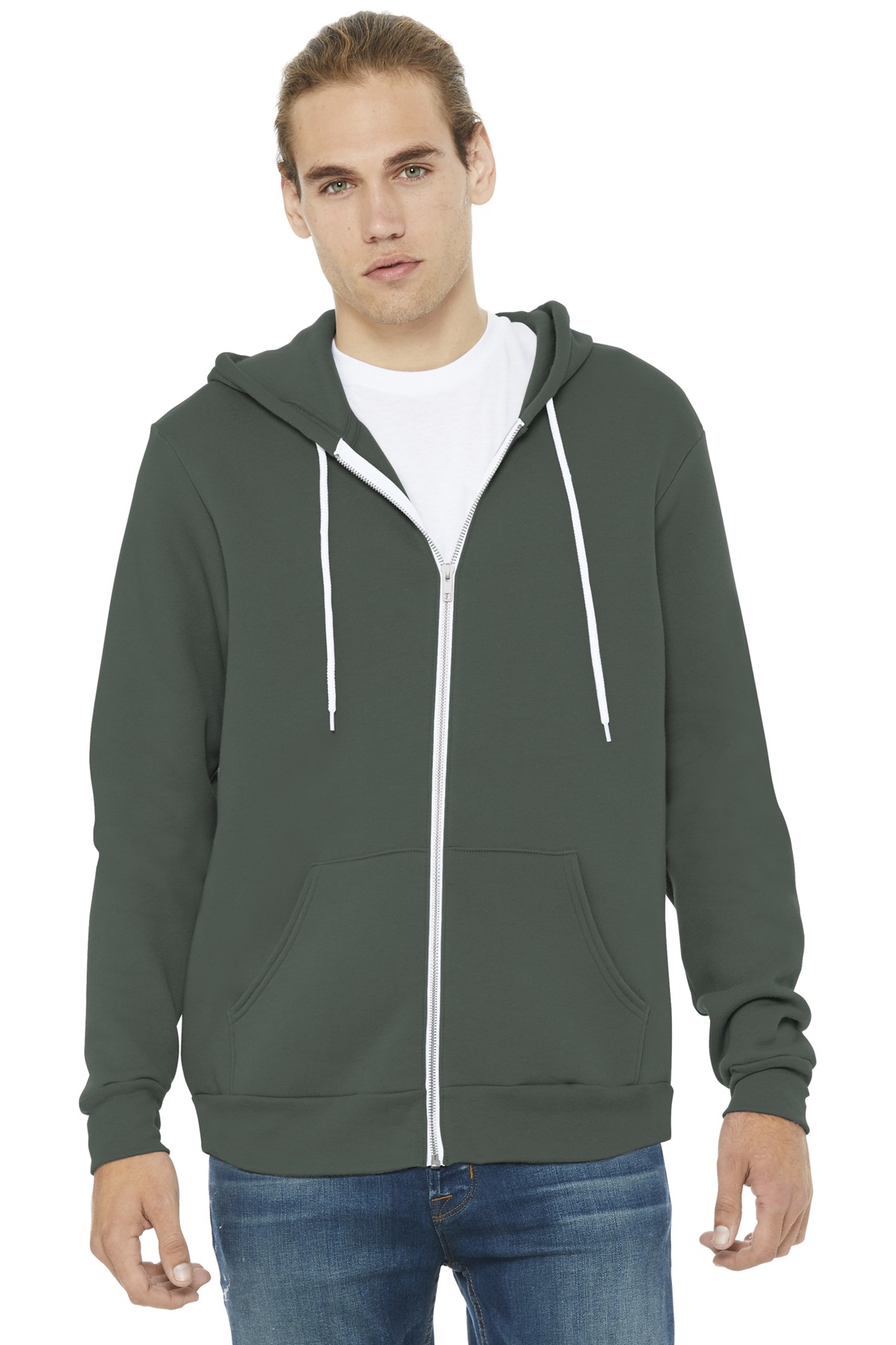 BELLA+CANVAS® Unisex Sponge Fleece Full-Zip Hoodie 86
