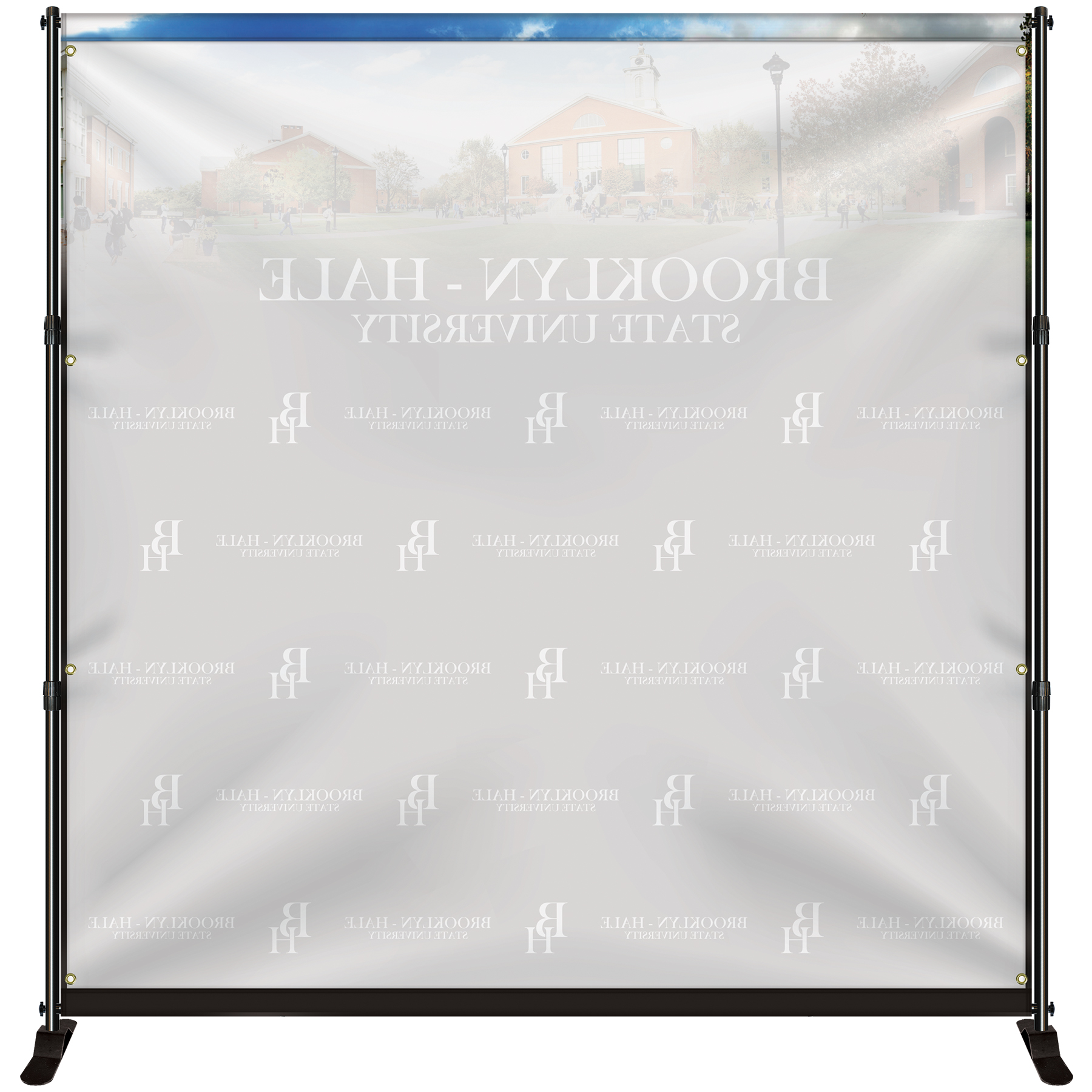 Premium 8' x 8' Backdrop Banner Kit 7