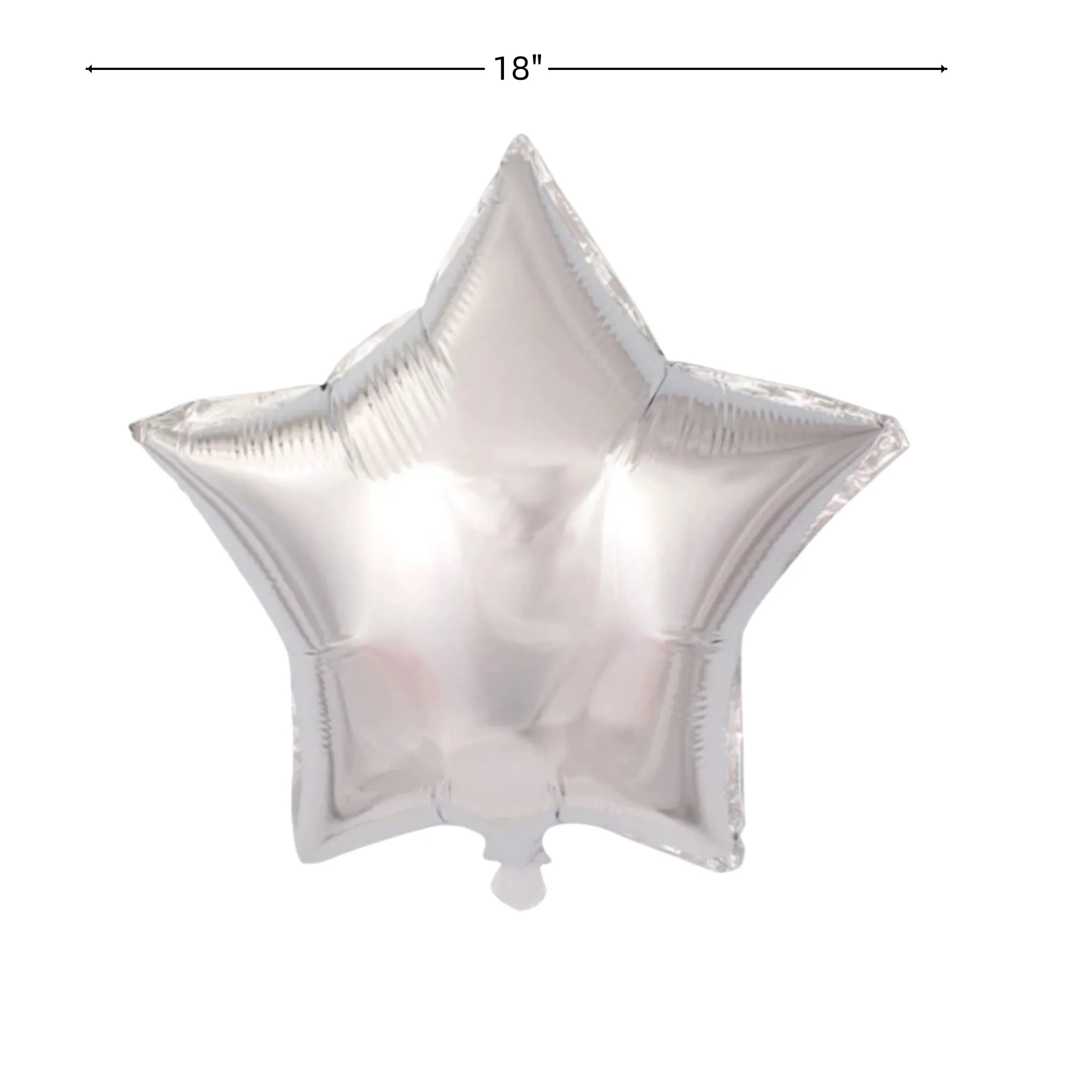 18 inch Star Aluminum Foil Balloon For Birthday Wedding 2