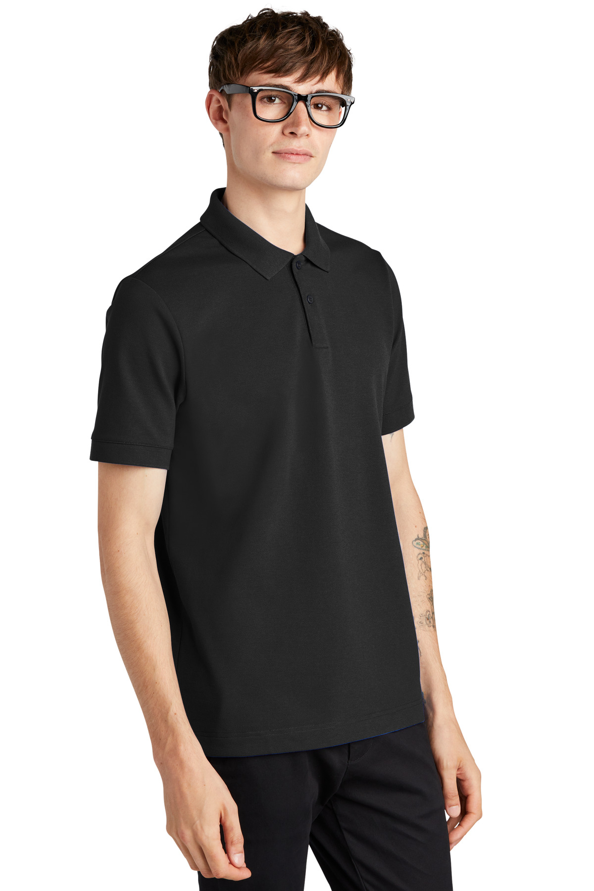 Mercer+Mettle Stretch Heavyweight Pique Polo MM1000 65