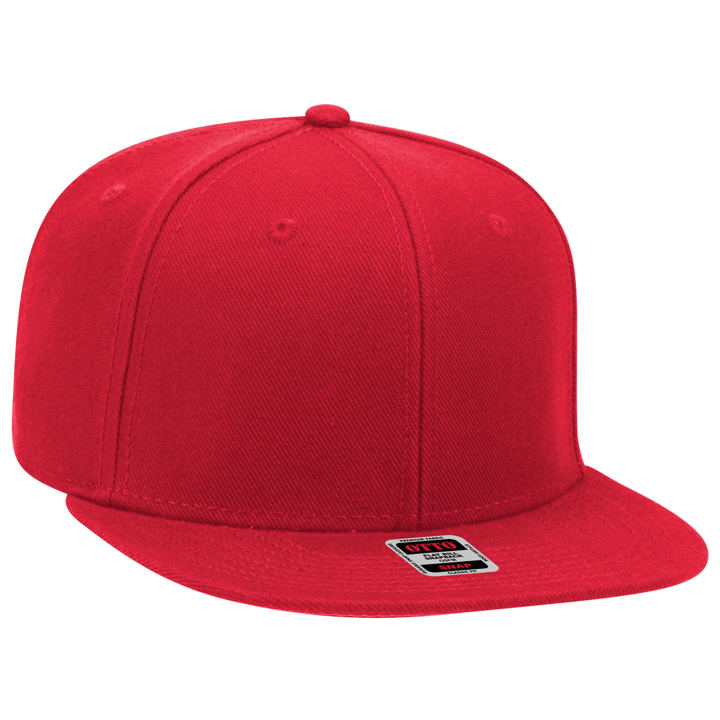 OTTO CAP® OTTO SNAP 6 Panel Pro Style Snapback Hat 3