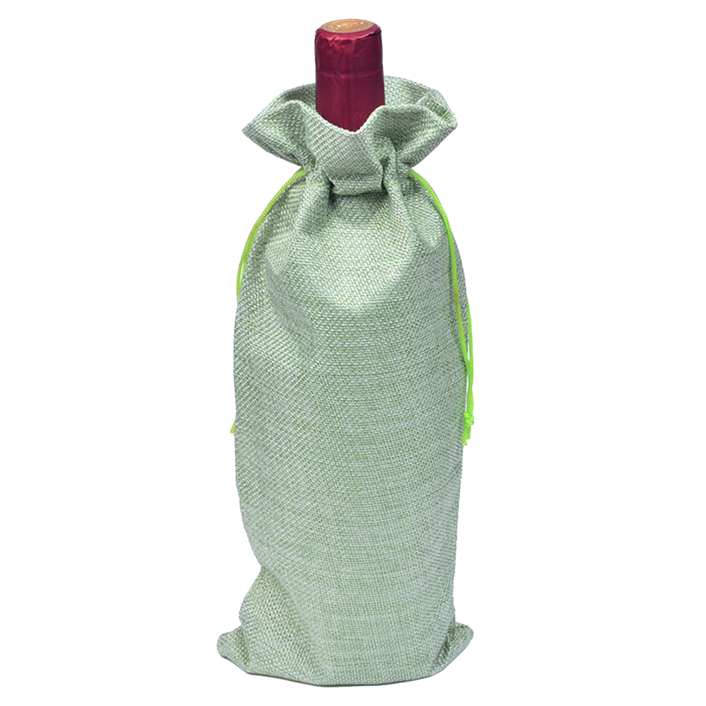 Jute Bunkou Red Wine Bag 15