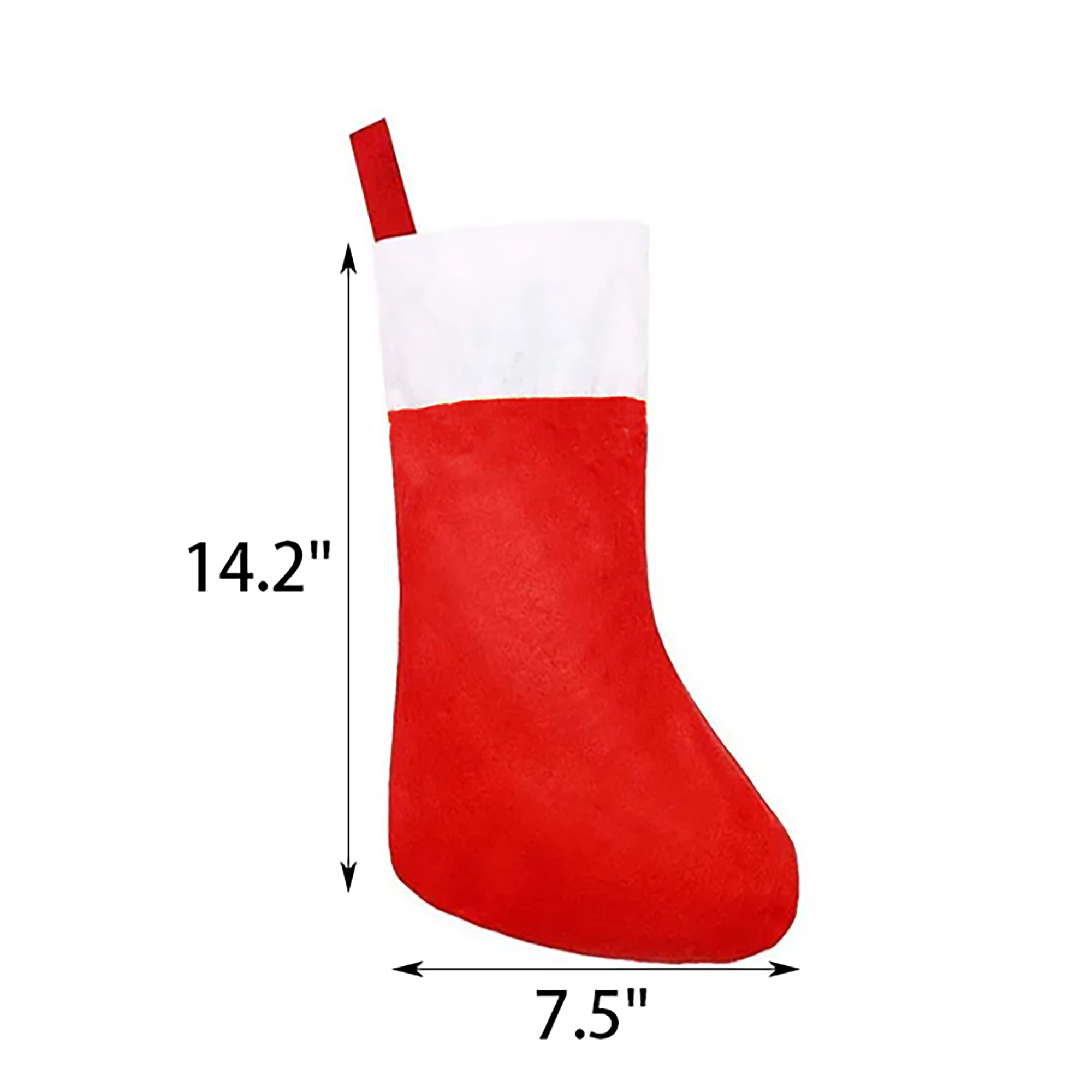 Traditional Red Christmas Stockings 4