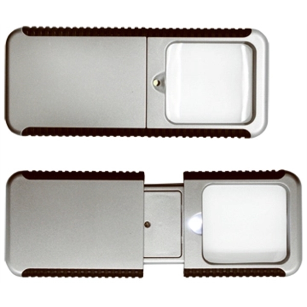 Magnifier with LED Light, custom ruler with logo imprint 1
