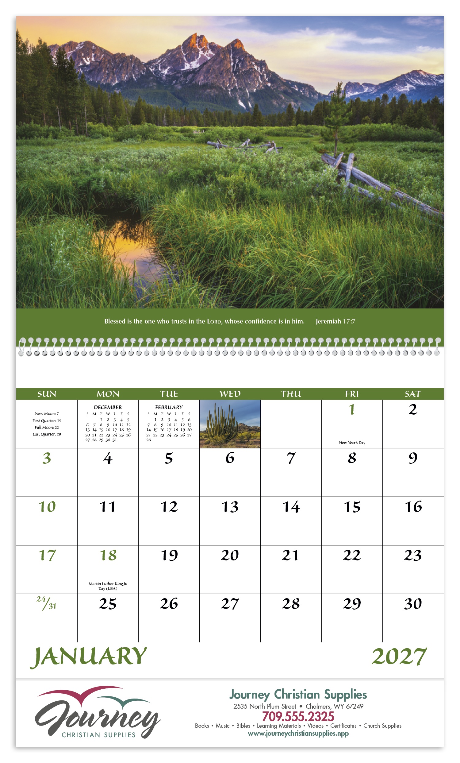 Good Value™ Everlasting Word without Funeral Planner - Spiral 25