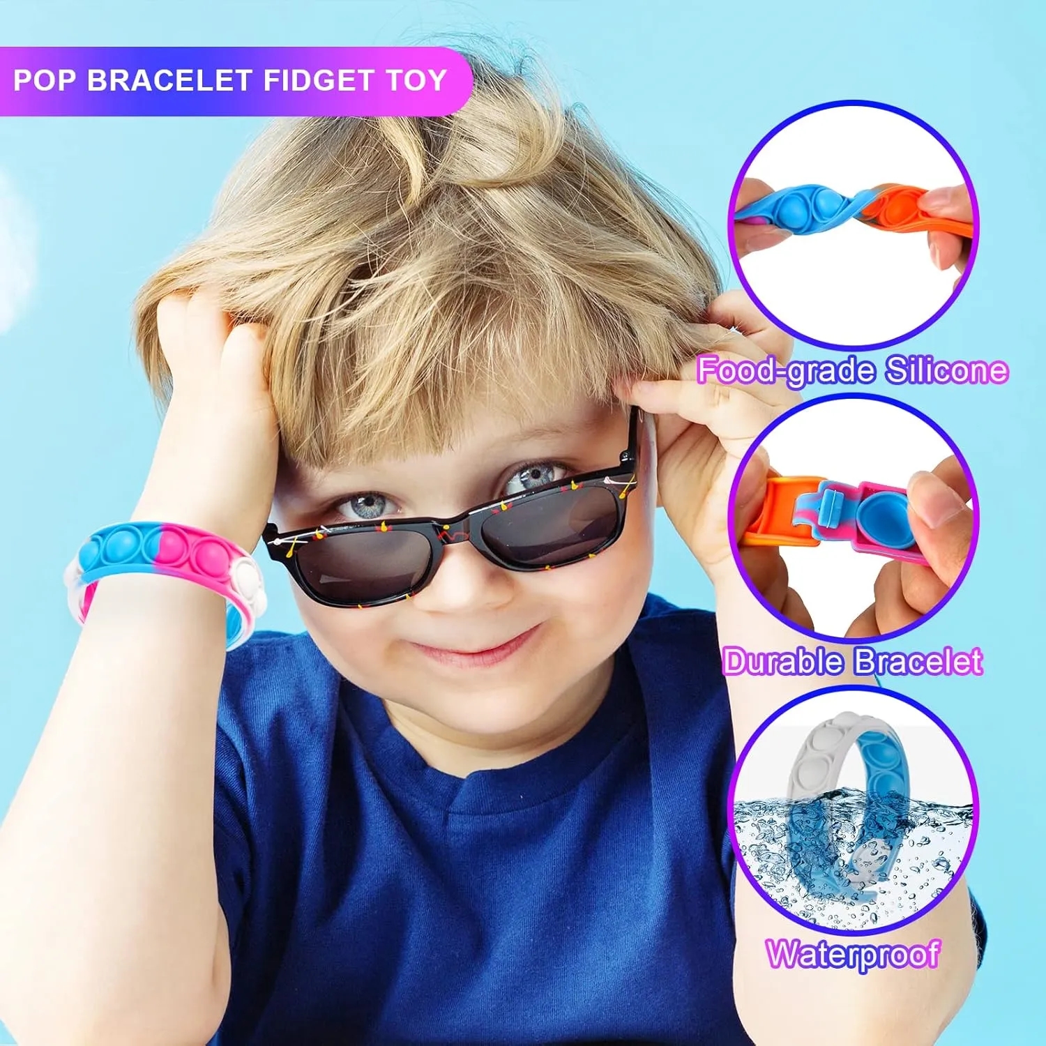 Bracelet Bubble Sensory Toys 4