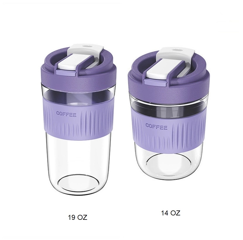 14 OZ Glass Travel Mug 5