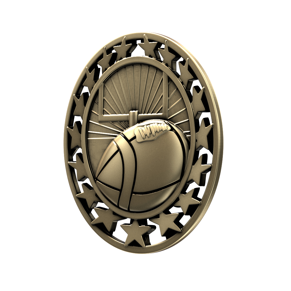 Football Star Medallion (2-1/2") 5