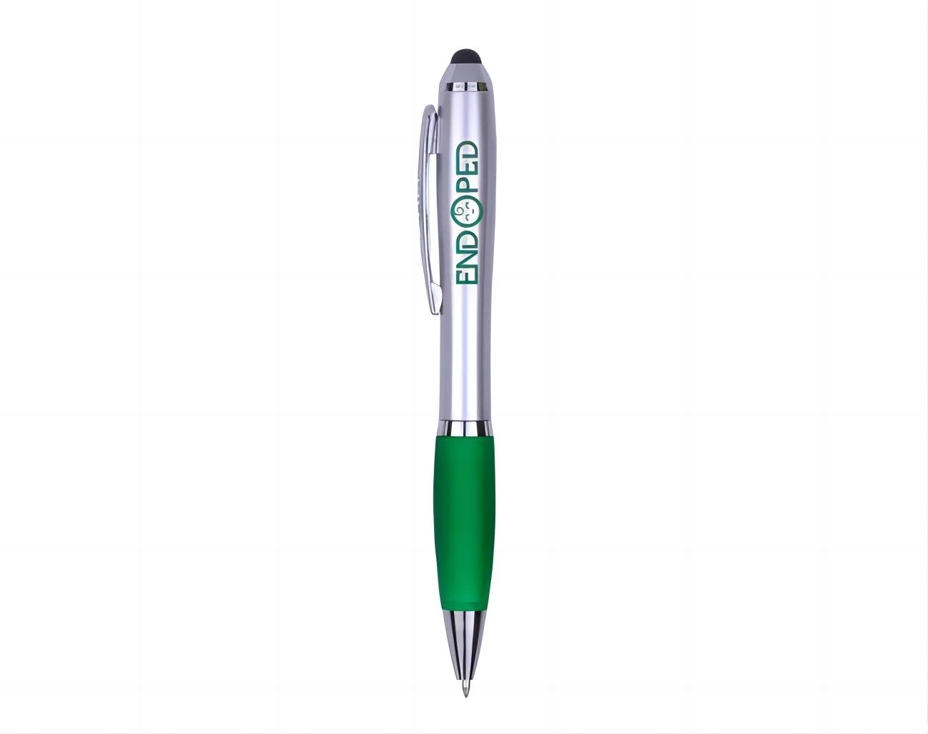 Curvy Plastic Click Ballpoint Pen Twist Action 5