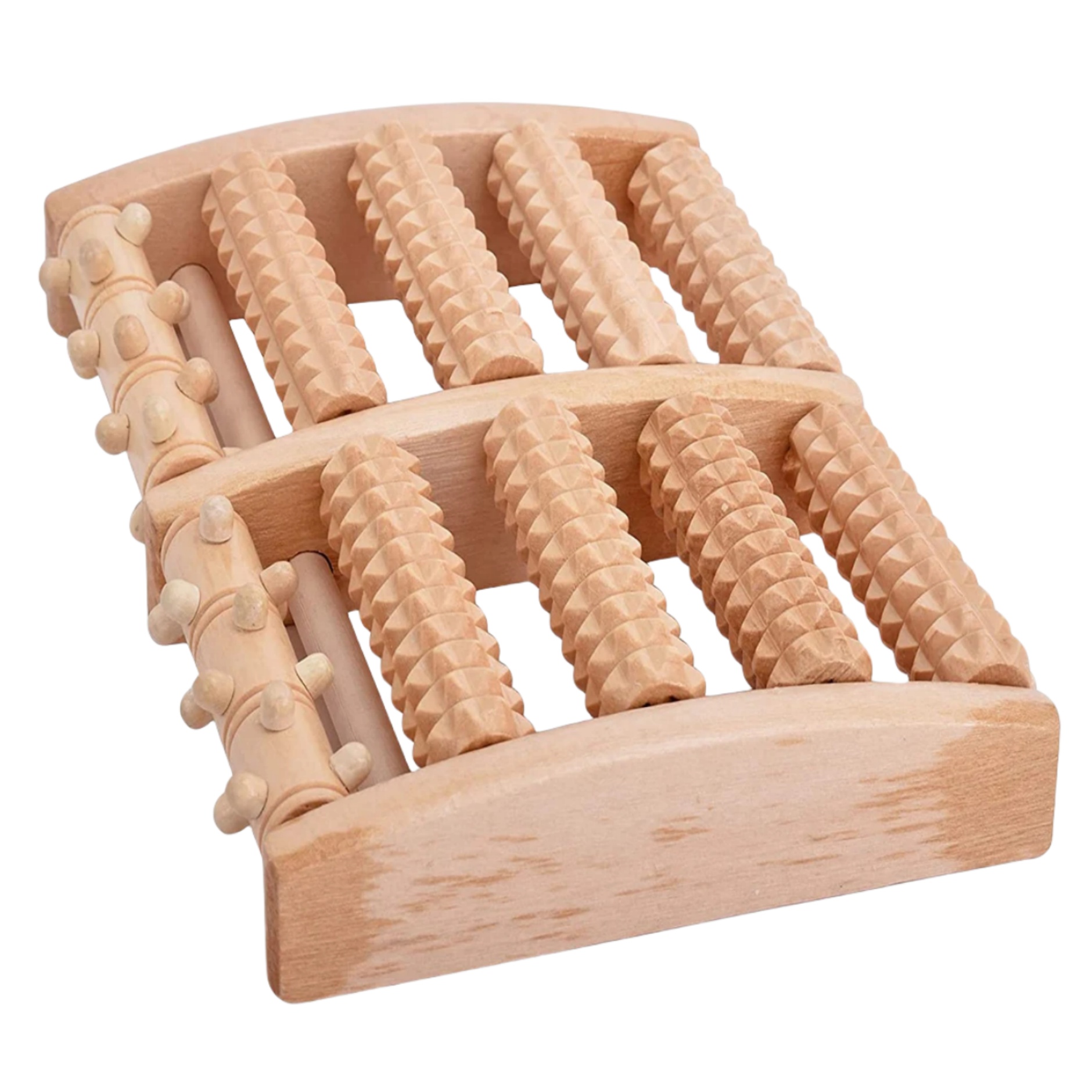 Manual Wooden Foot Massager Roller 4