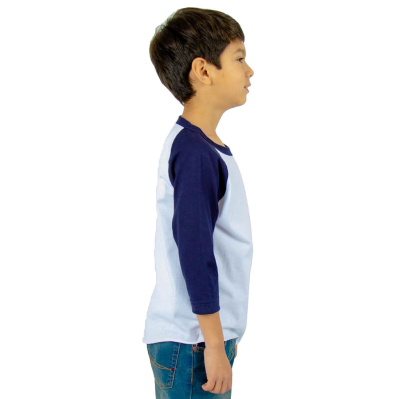Shaka Wear Youth Three-Quarter Sleeve Raglan 10