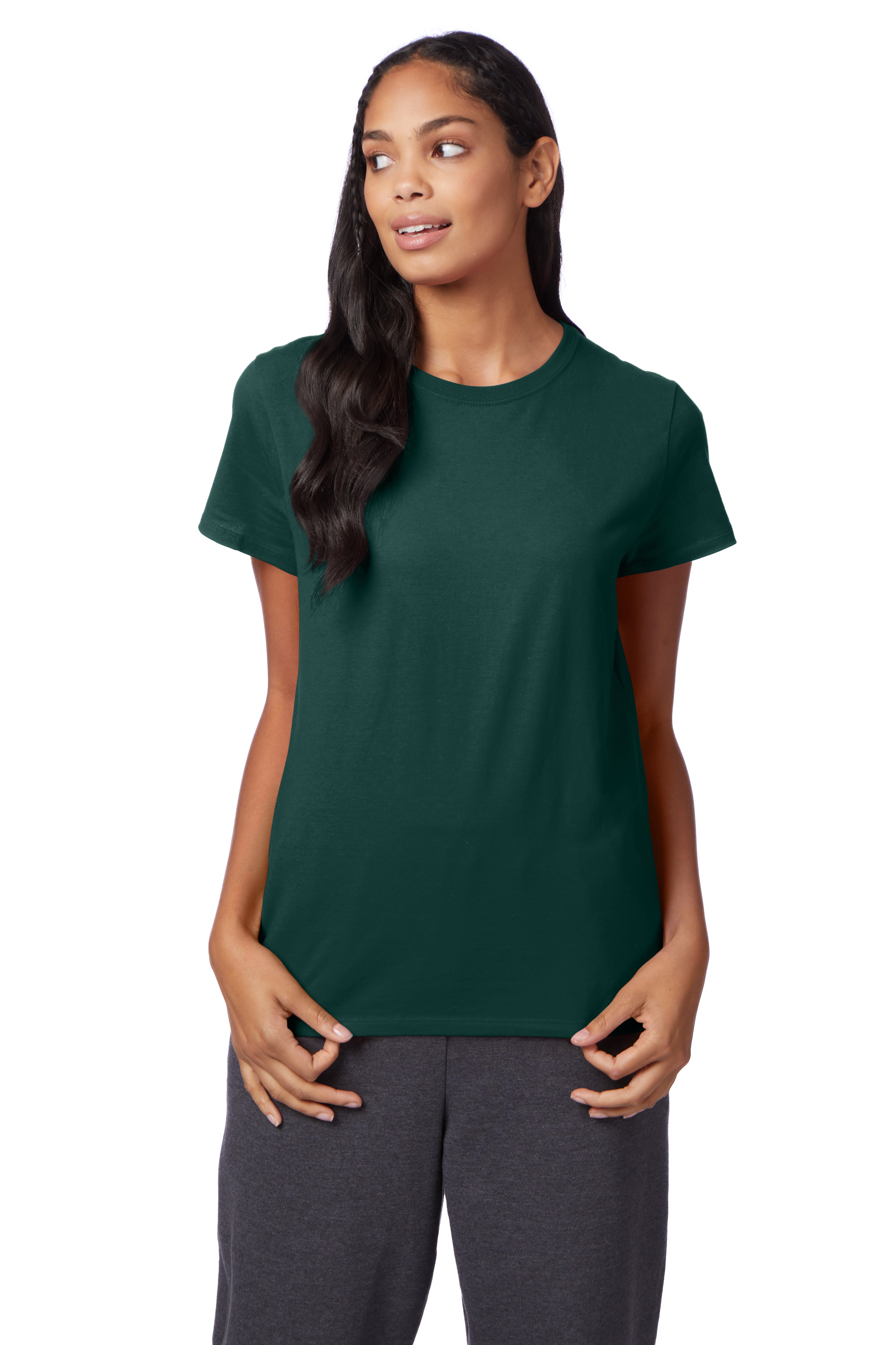Hanes Perfect-T Women's Short Sleeve Crewneck T-shirt 4