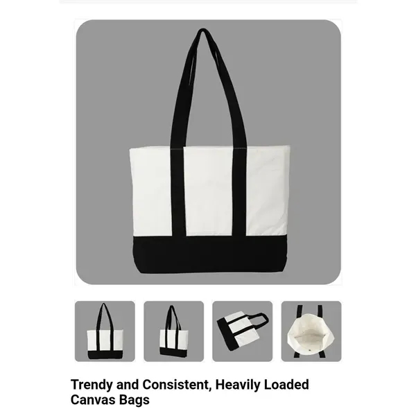 Large Capacity Canvas Tote Bag - Spacious and Durable 2