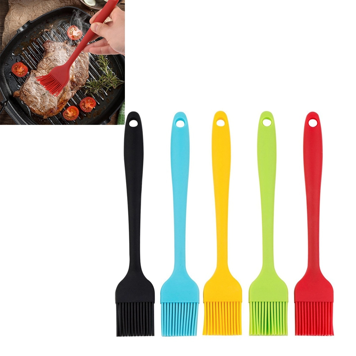 Silicone Basting Pastry Brush For Bbq 4