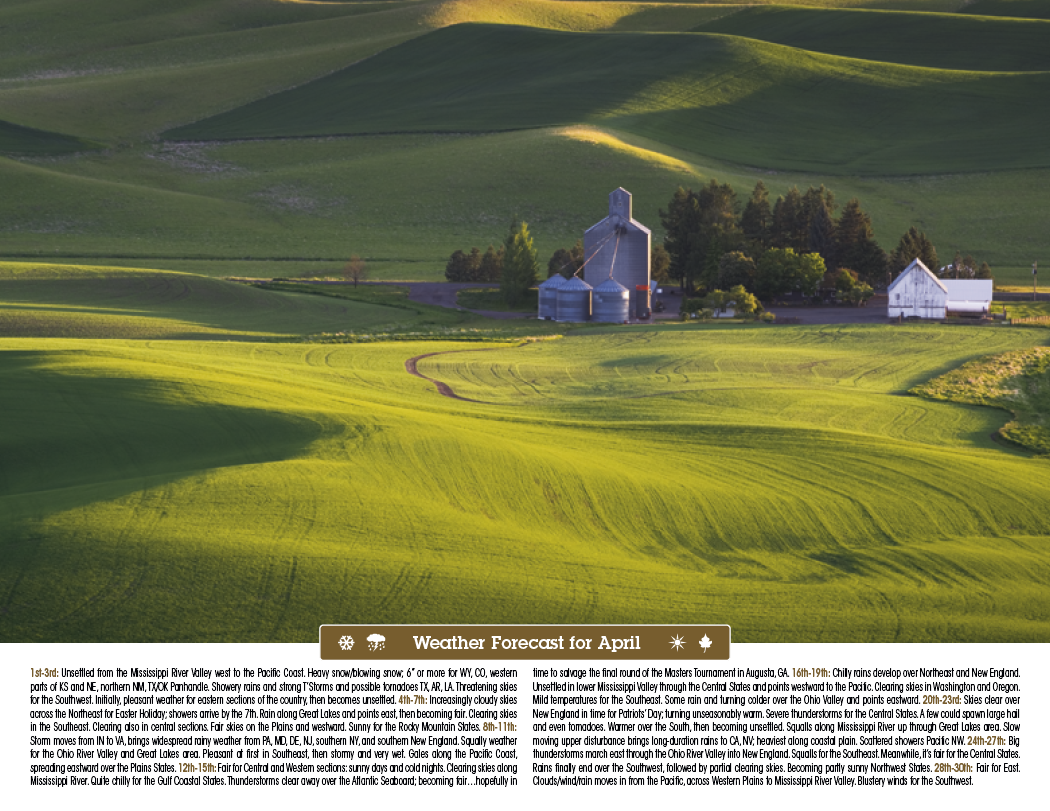 Triumph® Calendars Scenic Almanac 12