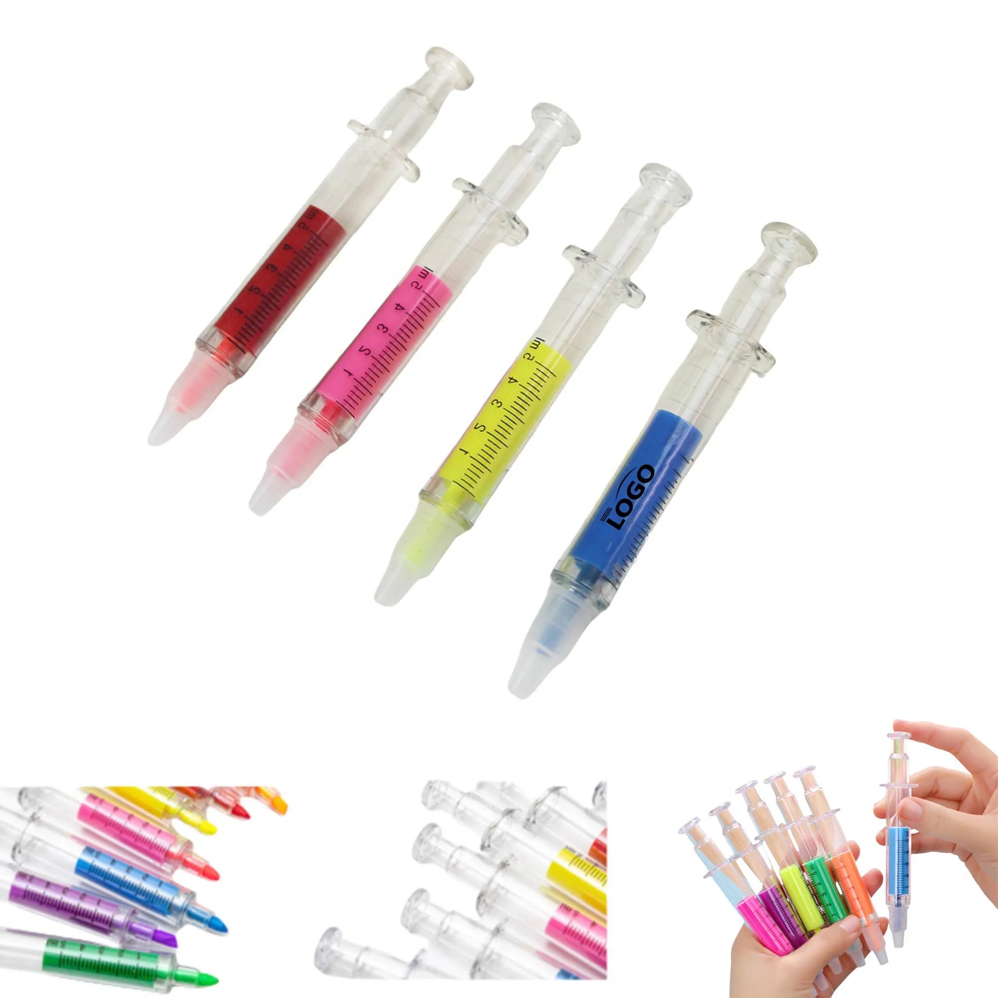 Syringe Watercolor Highlighter Pen