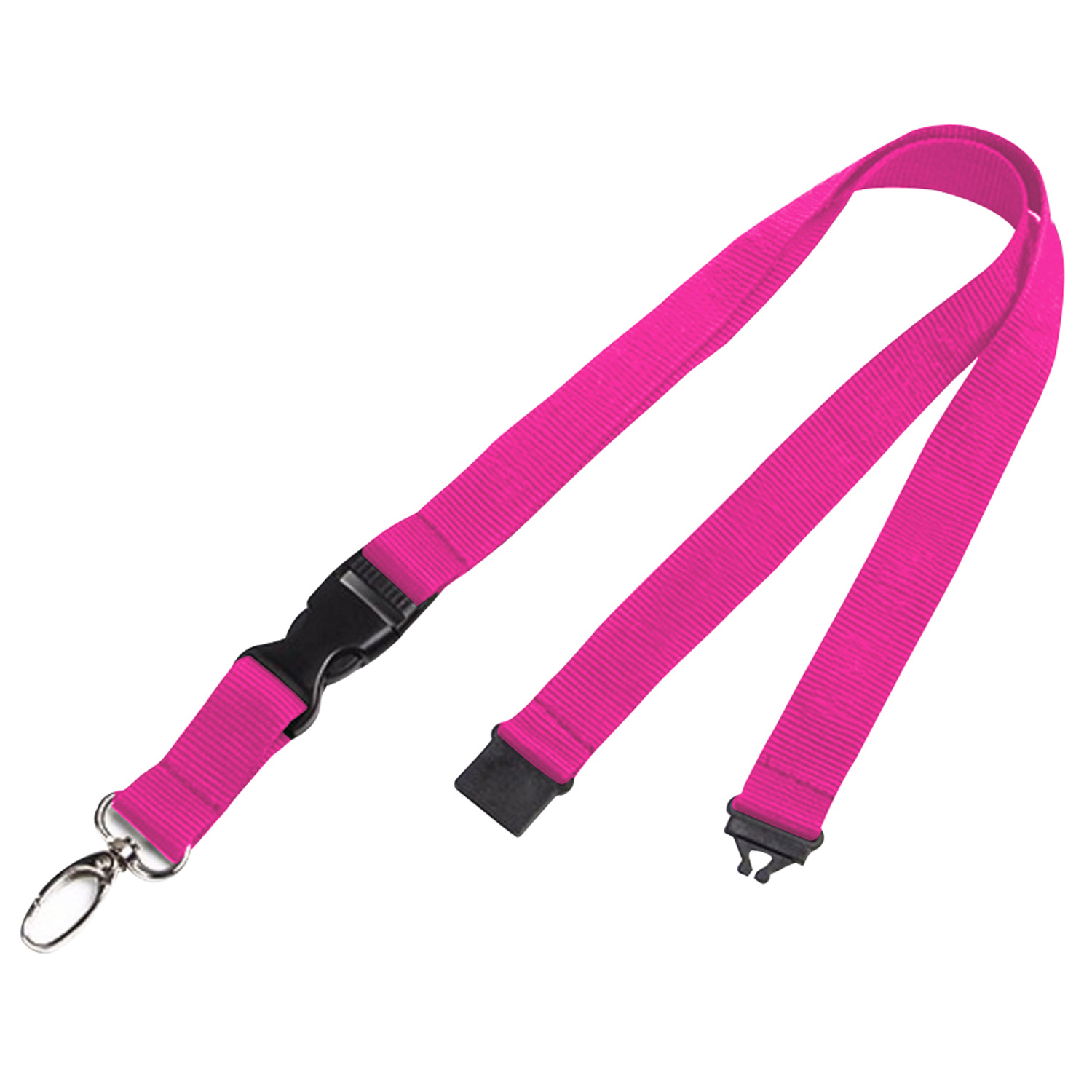 Polyester Lanyards w/ Buckle Release and Safety 2