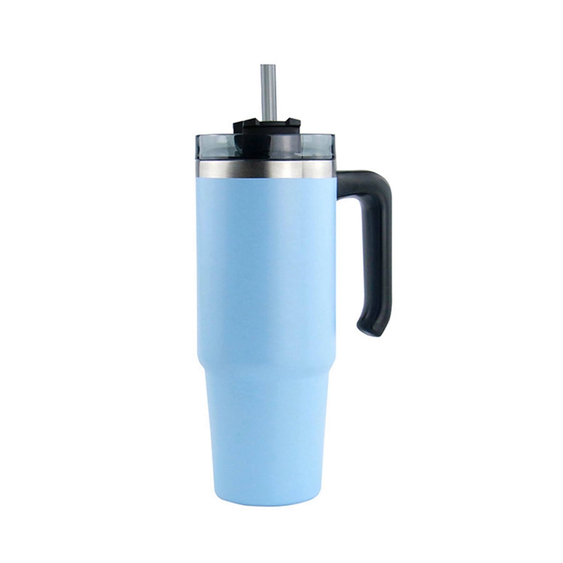 30 Oz. Double Wall Stainless Steel Vacuum Mug with Handle 6