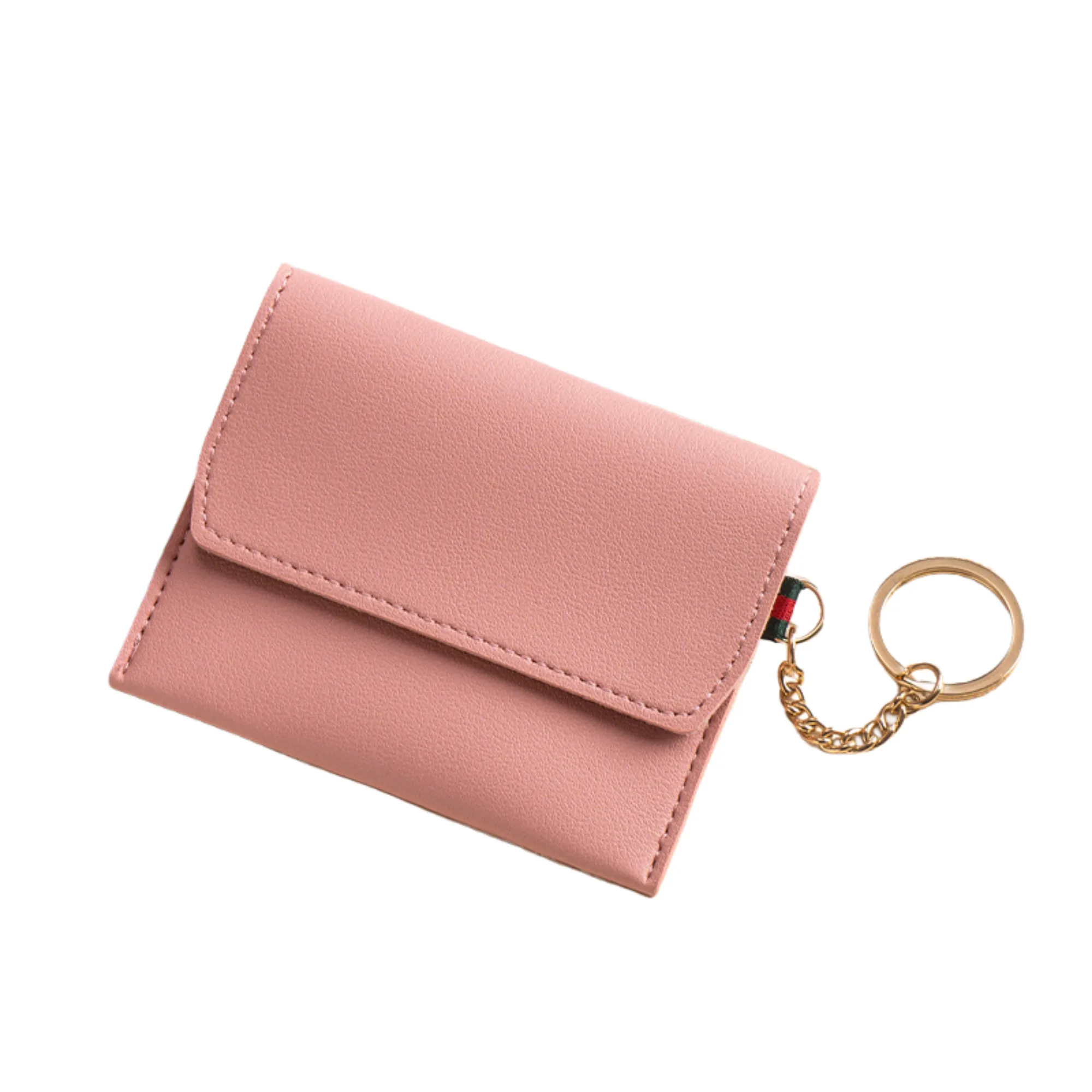 Mini Wallet Keychain Integrated ID Card Holder 5
