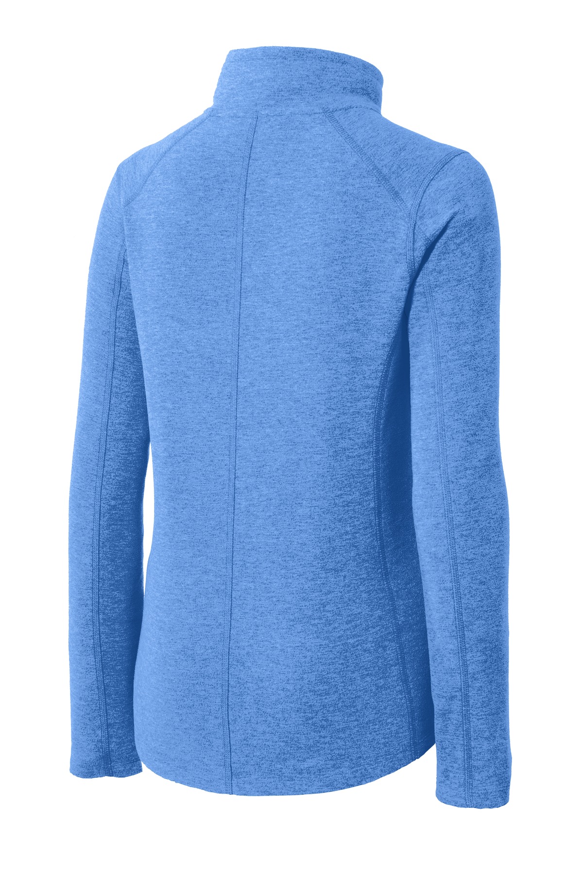 Port Authority Women's Heather Microfleece Full-Zip Jacket. L235 34