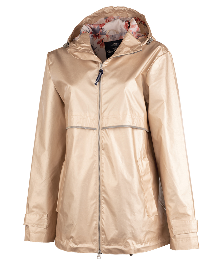 Women's New Englander Rain Jacket With Printed Lining